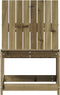 vidaXL - Tuinstoel - 50,5x55x77 - cm - geïmpregneerd - grenenhout