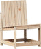 vidaXL - Tuinstoel - 50,5x55x77 - cm - massief - grenenhout