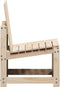 vidaXL - Tuinstoel - 50,5x55x77 - cm - massief - grenenhout