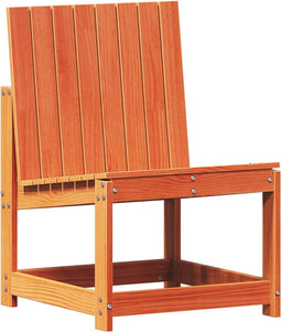 vidaXL - Tuinstoel - 50,5x55x77 - cm - massief - grenenhout - wasbruin