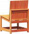 vidaXL - Tuinstoel - 50,5x55x77 - cm - massief - grenenhout - wasbruin