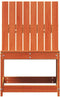 vidaXL - Tuinstoel - 50,5x55x77 - cm - massief - grenenhout - wasbruin