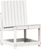 vidaXL - Tuinstoel - 50,5x55x77 - cm - massief - grenenhout - wit