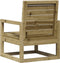 vidaXL - Tuinstoel - 57,5x63x76 - cm - geïmpregneerd - grenenhout