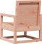 vidaXL - Tuinstoel - 57,5x63x76 - cm - massief - douglashout