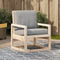 vidaXL - Tuinstoel - 57,5x63x76 - cm - massief - grenenhout