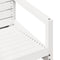 vidaXL - Tuinstoel - 57,5x63x76 - cm - massief - grenenhout - wit