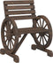 vidaXL - Tuinstoel - 58x58x78,5 - cm - massief - vurenhout