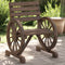 vidaXL - Tuinstoel - 58x58x78,5 - cm - massief - vurenhout