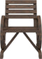 vidaXL - Tuinstoel - 58x58x78,5 - cm - massief - vurenhout
