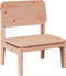 vidaXL - Tuinstoel - 60x52,5x72 - cm - massief - douglashout