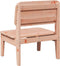 vidaXL - Tuinstoel - 60x52,5x72 - cm - massief - douglashout