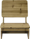 vidaXL - Tuinstoel - 60x64x70,5 - cm - geïmpregneerd - grenenhout