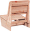 vidaXL - Tuinstoel - 60x64x70,5 - cm - massief - douglashout