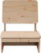 vidaXL - Tuinstoel - 60x64x70,5 - cm - massief - grenenhout