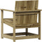 vidaXL - Tuinstoel - 62x56x77 - cm - geïmpregneerd - grenenhout