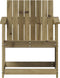 vidaXL - Tuinstoel - 62x56x77 - cm - geïmpregneerd - grenenhout