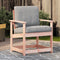 vidaXL - Tuinstoel - 62x56x77 - cm - massief - douglashout