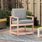 vidaXL - Tuinstoel - 62x56x77 - cm - massief - douglashout