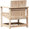 vidaXL - Tuinstoel - 62x56x77 - cm - massief - grenenhout