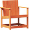 vidaXL - Tuinstoel - 62x56x77 - cm - massief - grenenhout - wasbruin