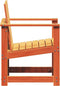 vidaXL - Tuinstoel - 62x56x77 - cm - massief - grenenhout - wasbruin