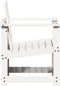 vidaXL - Tuinstoel - 62x56x77 - cm - massief - grenenhout - wit
