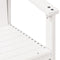 vidaXL - Tuinstoel - 62x56x77 - cm - massief - grenenhout - wit