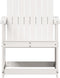 vidaXL - Tuinstoel - 62x56x77 - cm - massief - grenenhout - wit