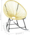 vidaXL - Tuinstoel - Acapulco - poly - rattan - beige