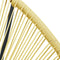 vidaXL - Tuinstoel - Acapulco - poly - rattan - beige