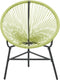 vidaXL - Tuinstoel - Acapulco - poly - rattan - groen