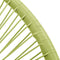 vidaXL - Tuinstoel - Acapulco - poly - rattan - groen