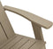 vidaXL - Tuinstoel - Adirondack - 75x88,5x89,5 - cm - polypropeen - lichtbruin