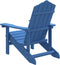 vidaXL - Tuinstoel - Adirondack - HDPE - aquablauw