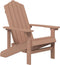 vidaXL - Tuinstoel - Adirondack - HDPE - bruin