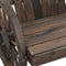 vidaXL - Tuinstoel - Adirondack - massief - vurenhout