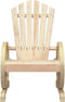 vidaXL - Tuinstoel - Adirondack - massief - vurenhout