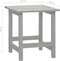 vidaXL - Tuinstoel - Adirondack - met - tafel - massief - vurenhout - grijs