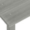 vidaXL - Tuinstoel - Adirondack - met - tafel - massief - vurenhout - grijs