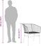 vidaXL - Tuinstoel - bruin - poly - rattan - 2 - st