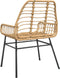 vidaXL - Tuinstoel - bruin - poly - rattan - 2 - st