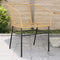vidaXL - Tuinstoel - bruin - poly - rattan - 2 - st