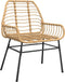 vidaXL - Tuinstoel - bruin - poly - rattan - 2 - st