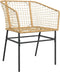 vidaXL - Tuinstoel - bruin - poly - rattan - 2 - st