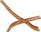 vidaXL - Tuinstoel - inklapbaar - 50x90x69 - cm - massief - teakhout