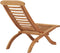 vidaXL - Tuinstoel - inklapbaar - 50x90x69 - cm - massief - teakhout