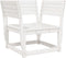 vidaXL - Tuinstoel - massief - grenenhout - wit