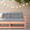 vidaXL - Tuinstoel - met - kussens - massief - douglashout