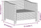 vidaXL - Tuinstoel - met - kussens - poly - rattan - grijs